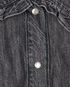 Ganni Ruffled Collar Denim Shirt, other view