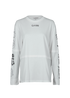 Ganni 'Living In The Future' Long Sleeve Top, front view