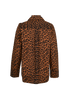 Ganni Leopard Print Shirt, &pound;80, Clothing, Brown, Cotton, Back view