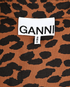 Ganni Leopard Print Shirt, &pound;80, Clothing, Brown, Cotton, Other view