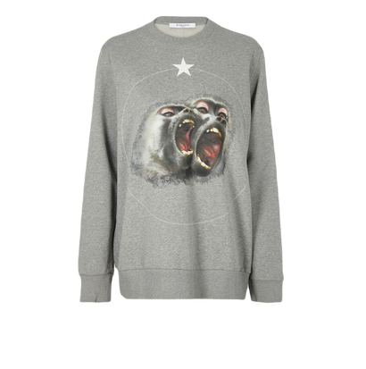 Givenchy Fierce Monkey Sweatshirt, front view