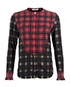 Givenchy Plaid Long Sleeve Shirt, front view