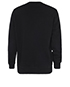 Givenchy I Feel Love Sweatshirt, back view