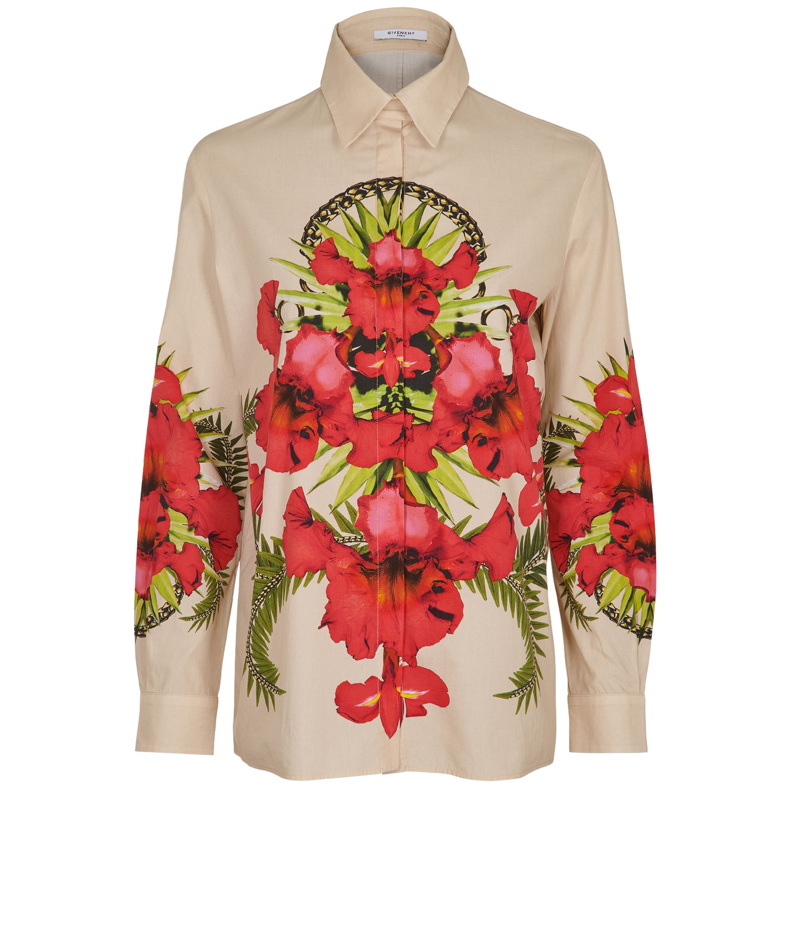 givenchy flower shirt