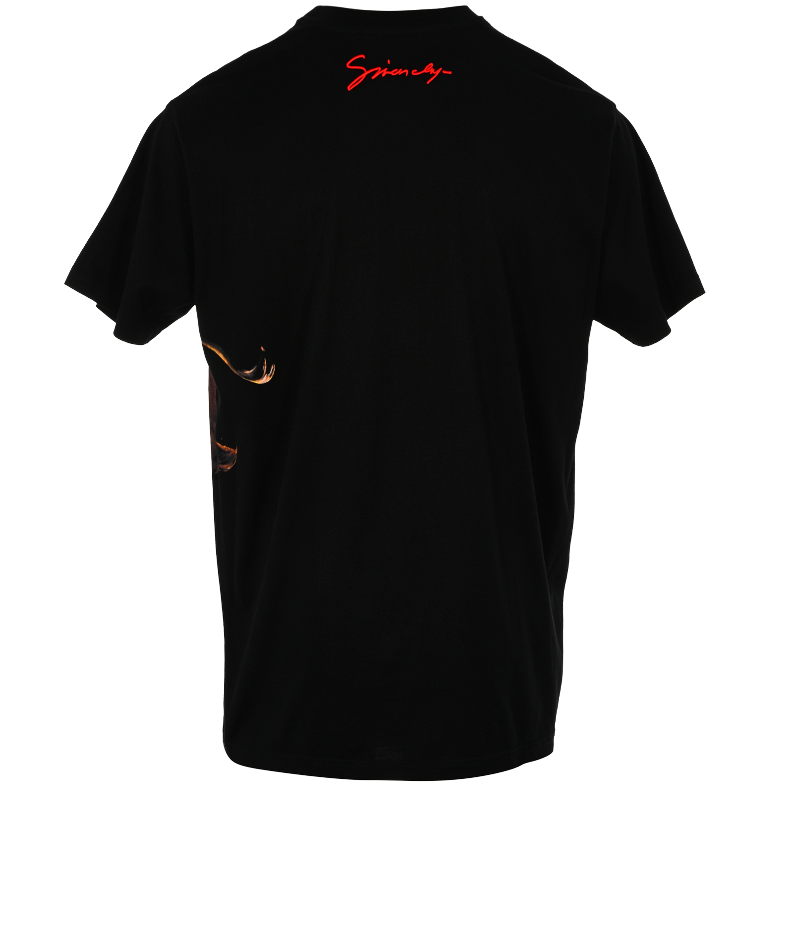 Givenchy Lion T Shirt, &pound;110, Clothing, Black, Cotton, Back view