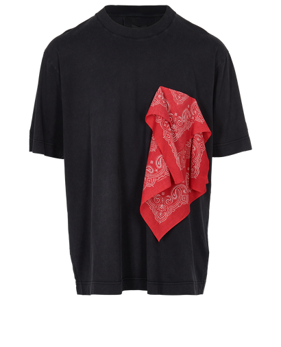 Givenchy Oversized T-Shirt With Bandana, front view