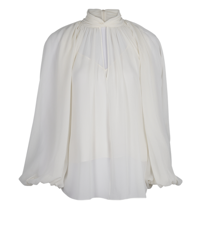 Givenchy High Neck Blouse, front view