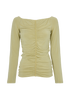 Givenchy Ruched Long Sleeve Top, front view