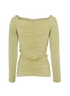 Givenchy Ruched Long Sleeve Top, back view