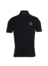 Givenchy Rottweiler Patch Mens Polo Shirt, &pound;180, Clothing, Black, Cotton, Front view
