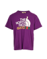 Gucci x North Face Cat Print T-Shirt, £170, Clothing, Purple, Cotton, Front view