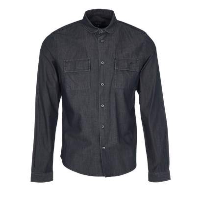 Gucci Long Sleeve Shirt, &pound;95, Clothing, Black, Cotton, Front view