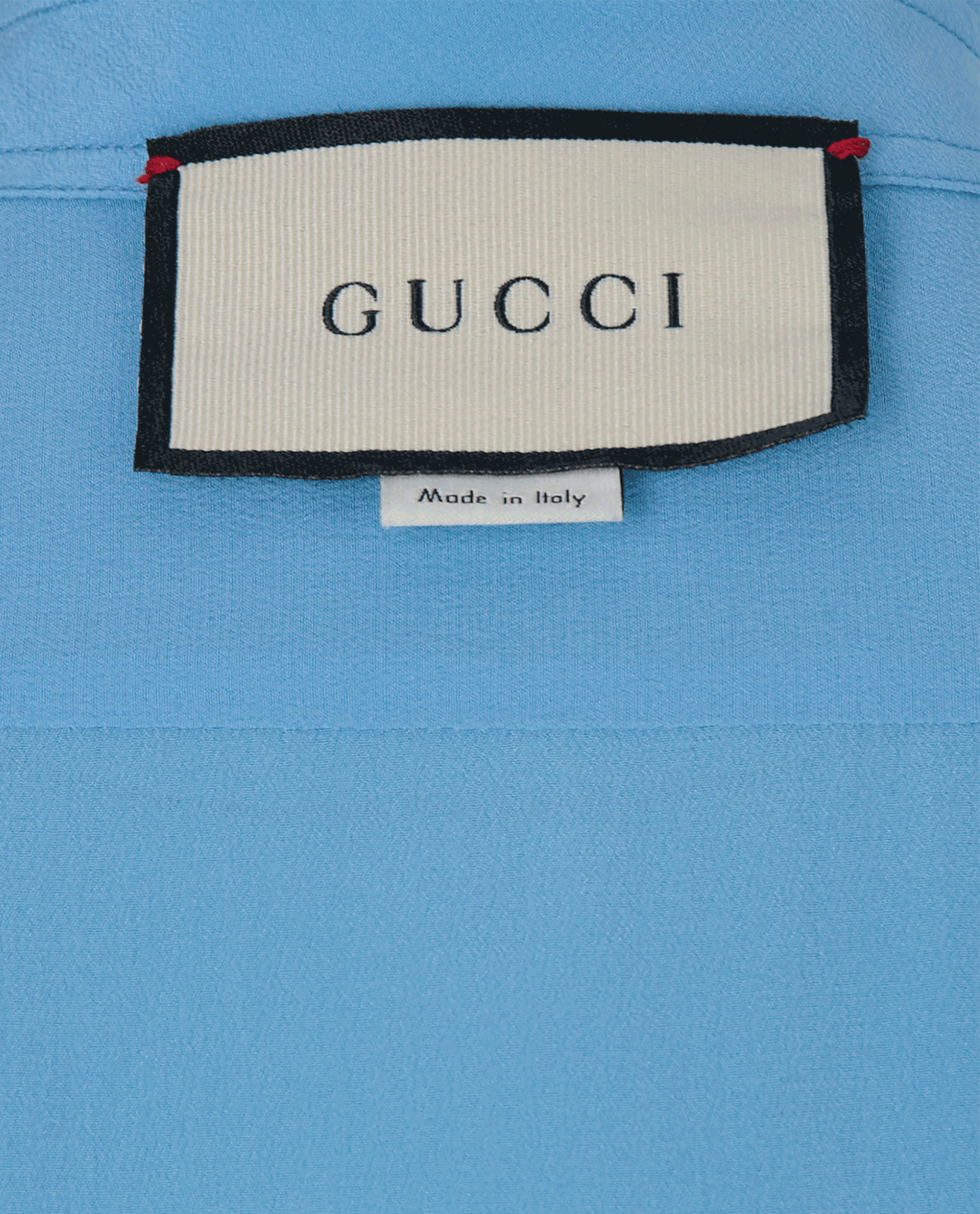 Gucci Shirt, &pound;175, Clothing, Blue, Silk, Other view