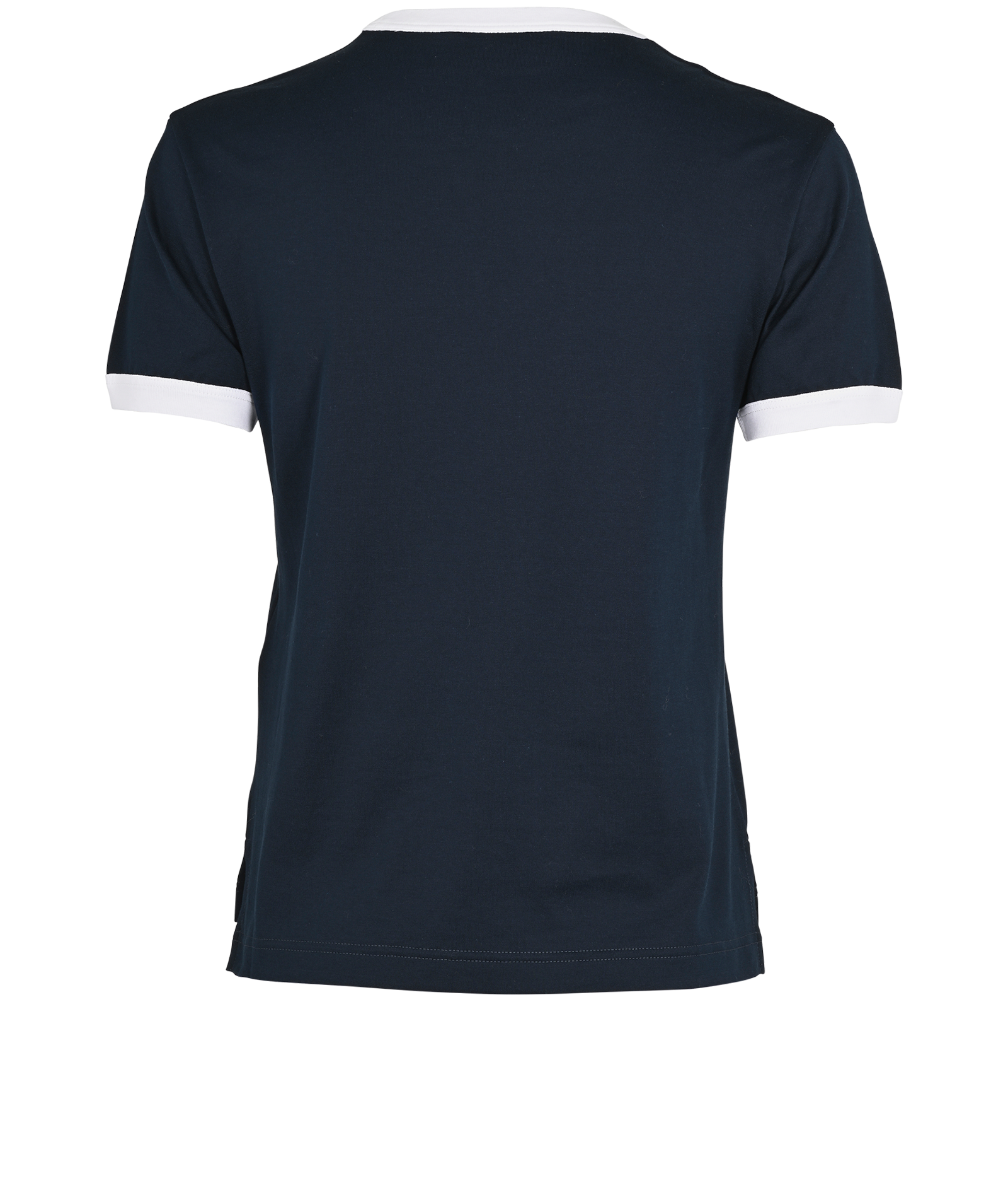 Gucci Knight Logo Embroidered T-Shirt, &pound;150, Clothing, Navy, Cotton, Back view