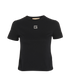 Gucci G Crystal T-Shirt, &pound;190, Clothing, Black, Cotton, Front view