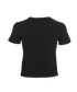 Gucci G Crystal T-Shirt, &pound;190, Clothing, Black, Cotton, Back view