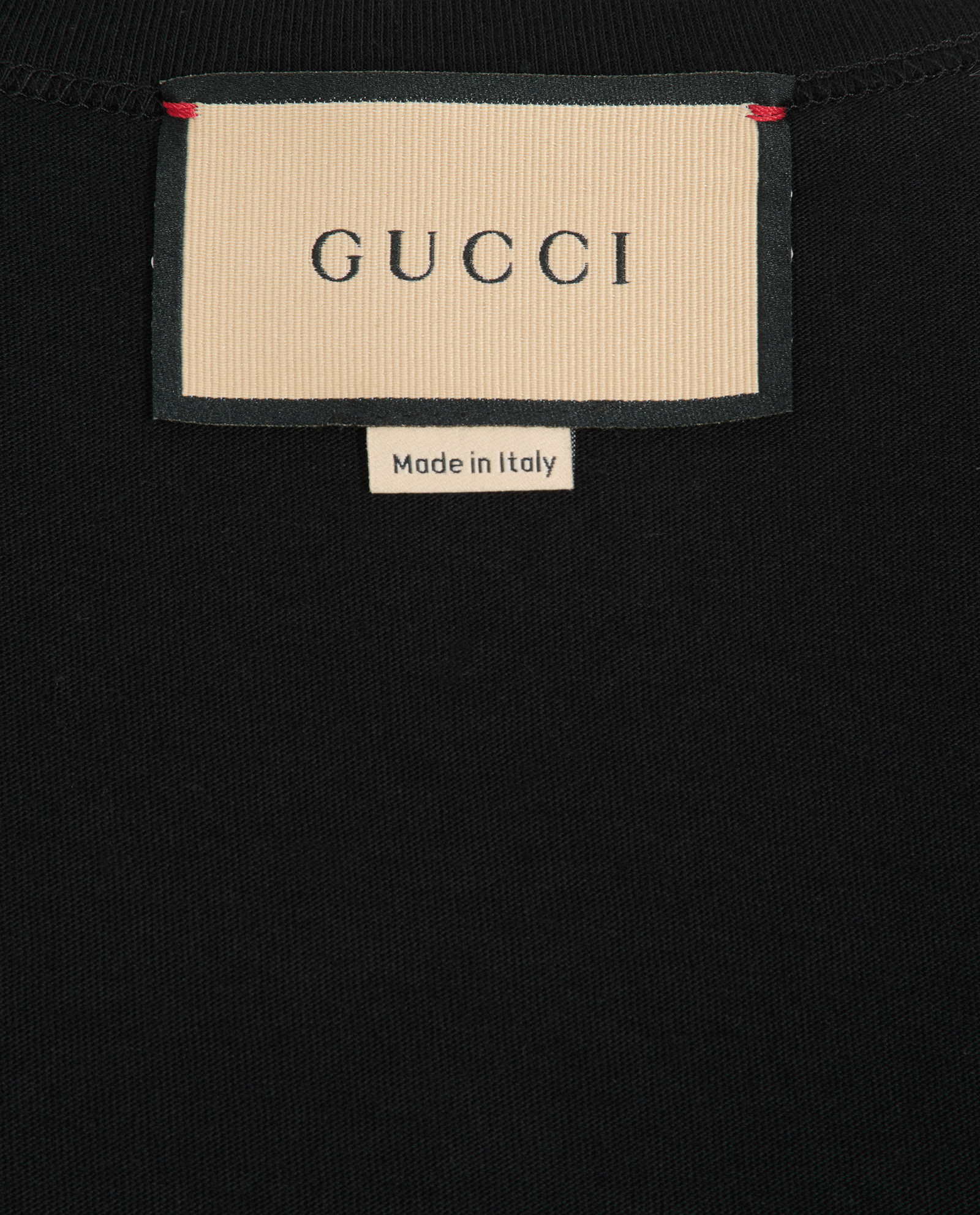 Gucci G Crystal T-Shirt, &pound;190, Clothing, Black, Cotton, Other view