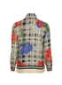 Gucci Bouquet Flower Grid Shirt, back view