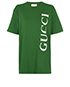 Gucci Vertical Logo T-shirt, front view