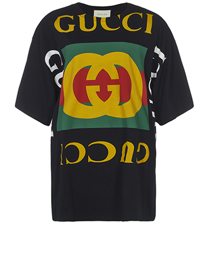 Gucci Oversized Printed T-Shirt, front view