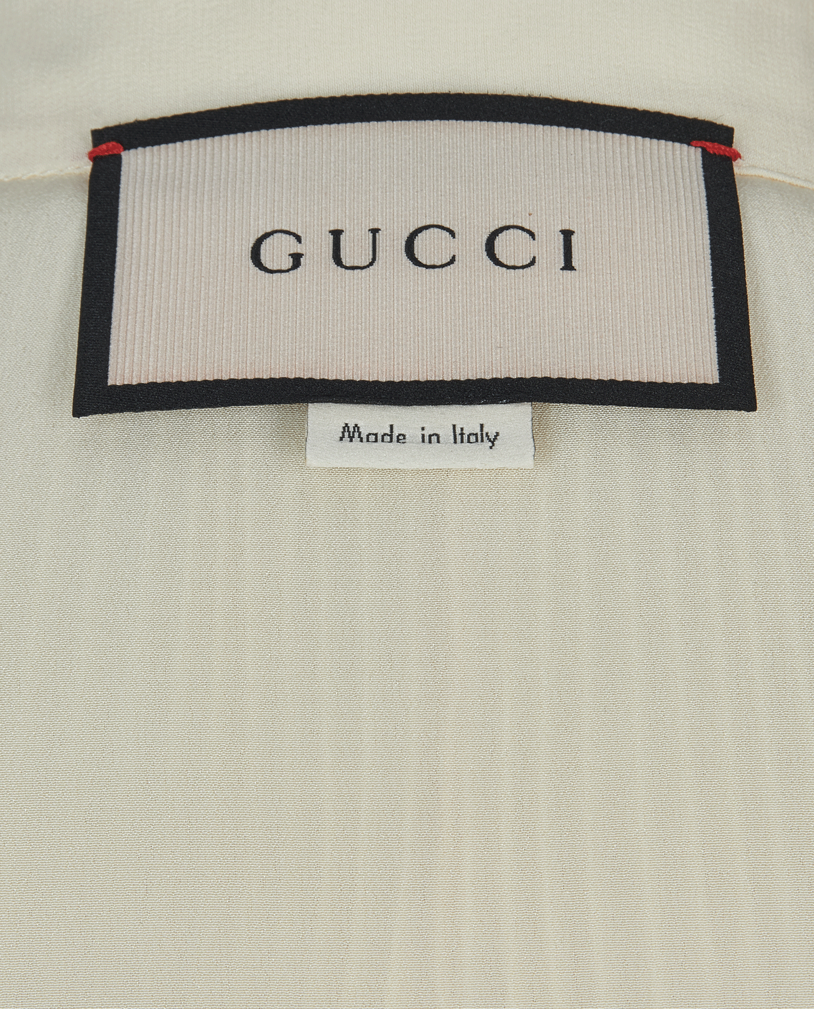 Gucci Crystal Embellished Bow Blouse, &pound;350, Clothing, Cream, Silk, Other view