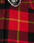 Gucci Plaid Embellished Collar Shirt, £450, Clothing, Black/Red, Wool, Other view