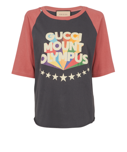 Gucci Mount Olympus Distressed T-Shirt, front view