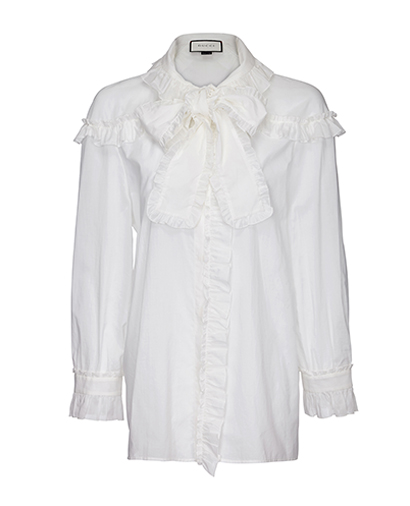 Gucci Ruffle Collar Blouse, front view