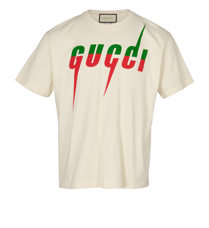 Gucci Lightning Logo T-shirt, front view