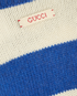 Gucci Striped Knit Pull Over Vest, &pound;175, Clothing, Beige/Blue, Cashmere/Wool, Other view