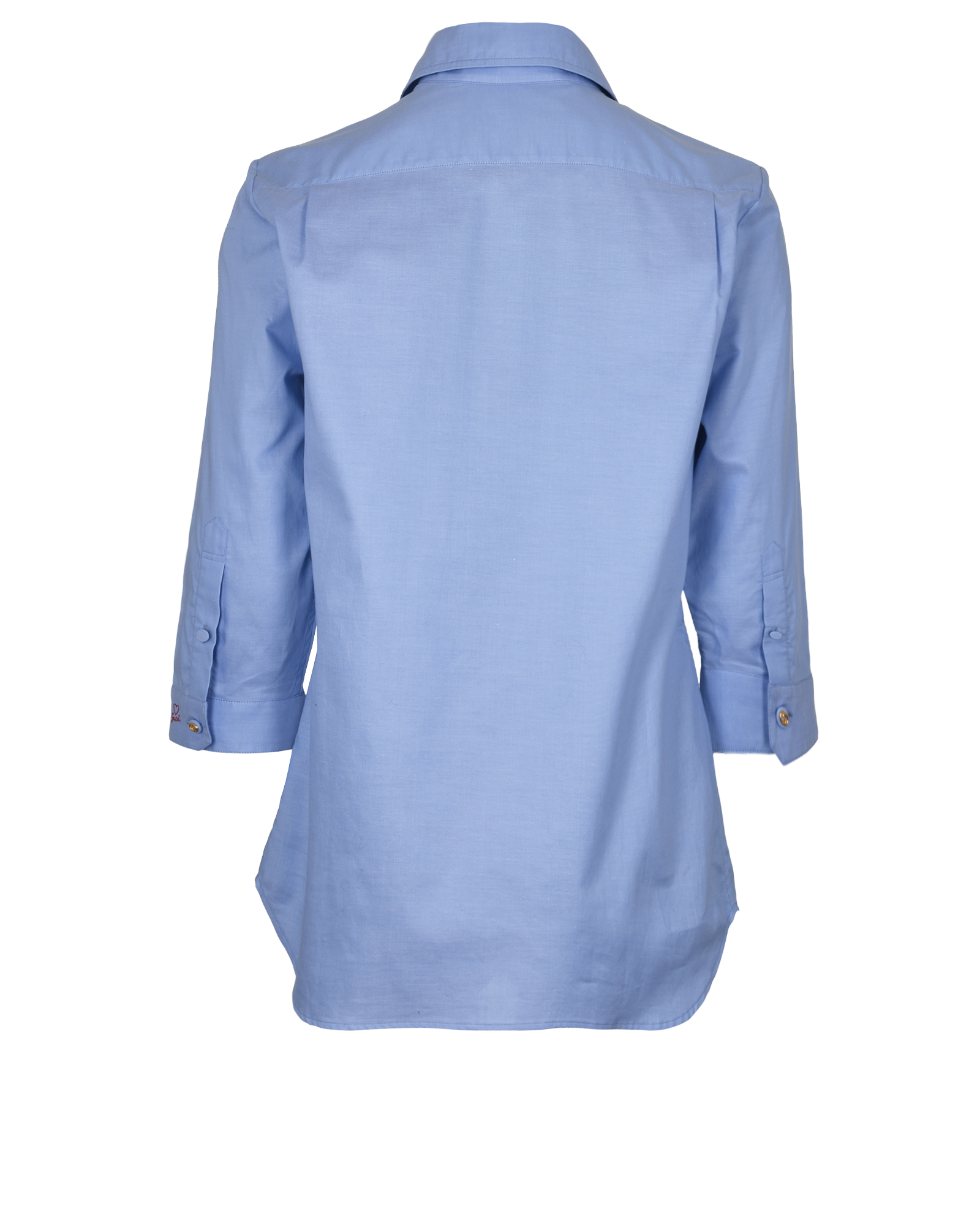 Gucci Heart On Sleeve Shirt, &pound;220, Clothing, Blue, Cotton, Back view
