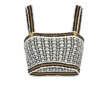 Gucci Sailor Crop Top, front view