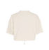 Gucci Logo Embroidered Cropped Top, &pound;195, Clothing, White, Cotton, Back view