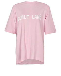 Helmut Lang X Shangne Oliver Campaign PR T-Shirt, Cotton, Pink, XL, 4*