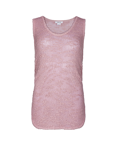 Helmut Lang Knitted Tank Top, front view