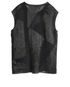 Helmut Lang Sleeveless Sheer Top, back view