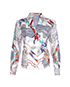 Hermes Printed Shirt, &pound;550, Clothing, Blue/Red/White, Silk, Front view