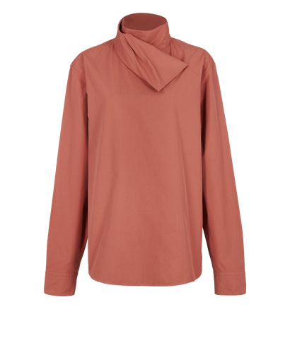 Hermès High Neck Shirt, front view