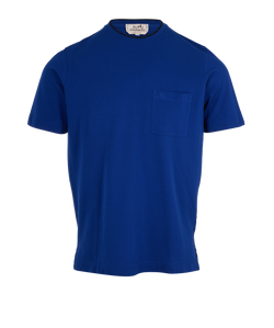 Hermes Mens T-Shirt, Cotton, Blue, UK S, 3*
