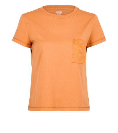 Hermes Embroidered T-Shirt, front view