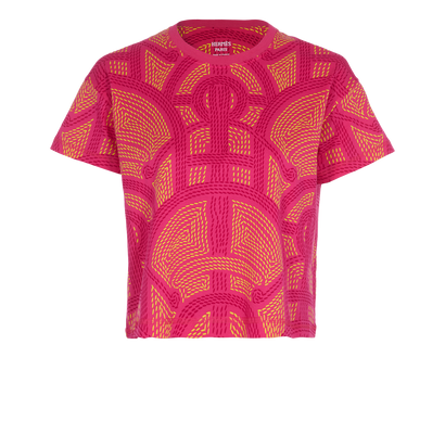 Hermes Eperon D'or Sellier, &pound;280, Clothing, Pink, Cotton, Front view