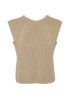 Hermes Cropped Vest Top, back view