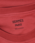 Hermes Embroidered Pocket T-Shirt, &pound;195, Clothing, Pink, Cotton, Other view