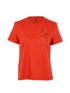 Hermes Droit Cartouche T-Shirt, &pound;210, Clothing, Red, Cotton, Front view