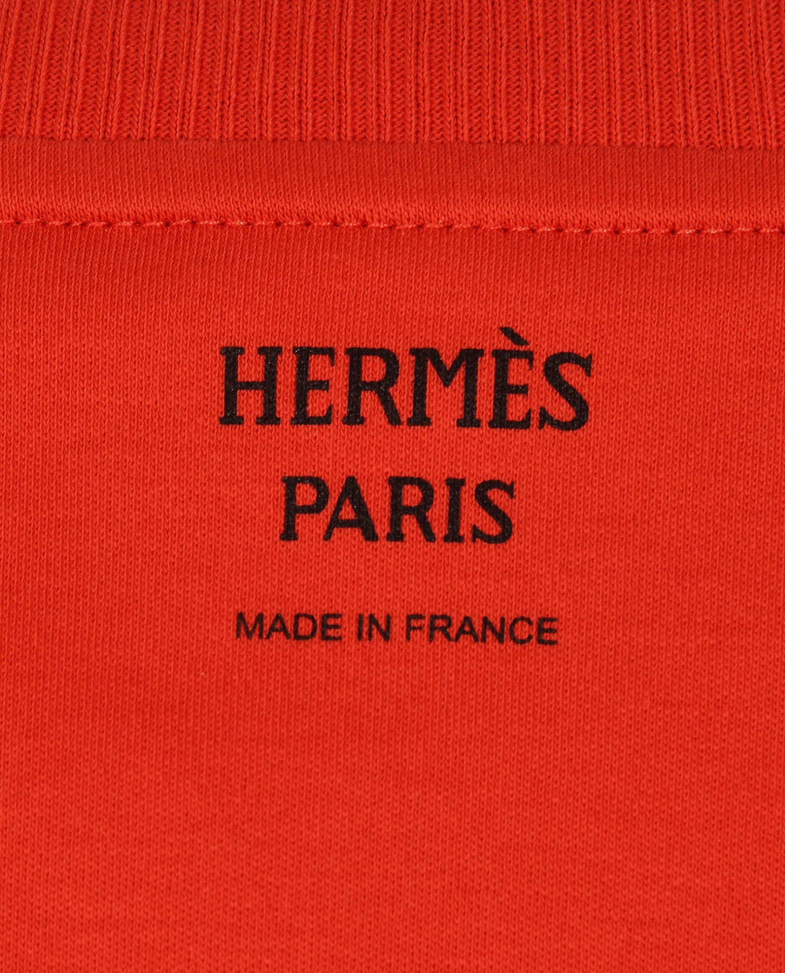 Hermes Droit Cartouche T-Shirt, &pound;210, Clothing, Red, Cotton, Other view