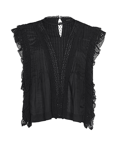 Isabel Marant Sleeveless Lace Blouse, front view