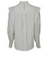 Isabel Marant Striped Asymmetric Shirt, back view