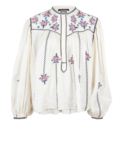 Isabel Marant Caitly Blouse, front view