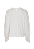 Isabel Marant Emmett Romantic Linen Blouse, back view