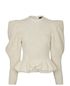 Isabel Marant Giamili Tweedycowens Flare Top, front view